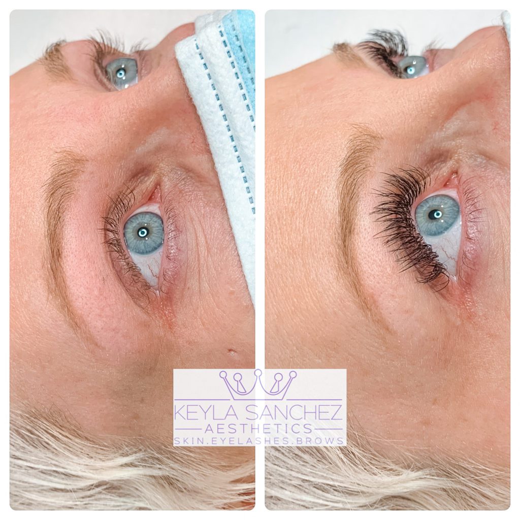 Before and after hybrid lash extensions Before and after hybrid lash extensions.