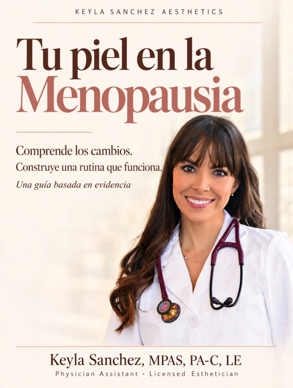 Portada de la guía Tu piel en la menopausia